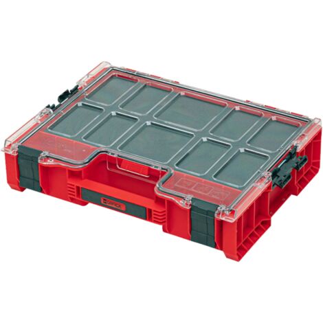 Organisateur Qbrick System PRO 300 MFI RED ULTRA HD – Dimensions 452 x 358 x 110 mm – Capacité 9 l – Plastique ultra-résistant IP54