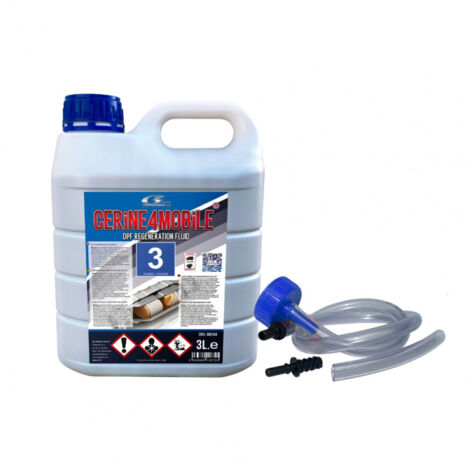 Topcar – Additif FAP cérine 3ème génération 3L – Pour véhicules Diesel avant 2010 – Améliore la combustion et réduit les émissions (1/4)