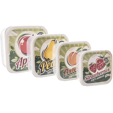 Boîtes alimentaires, 4 pièces. (1/5)