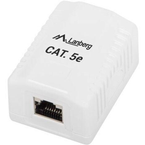 Prise de données FTP en surface 1xRJ45 cat.5e OS5-0001-W (1/3)