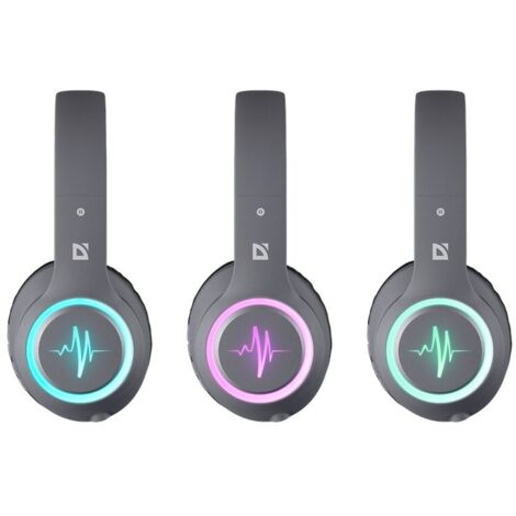 Casque sans fil Bluetooth Defender FREEMOTION B571 avec microphone, rétroéclairage et lecteur MP3 (1/5)