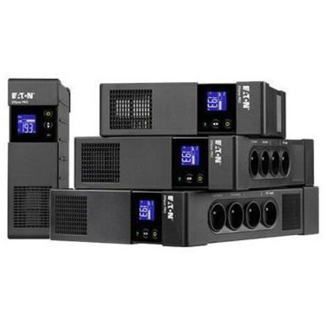 Eaton – Onduleur 650VA avec 4 prises FR – Line-Interactive – Régulation tension AVR – CA 230V – 400W – USB