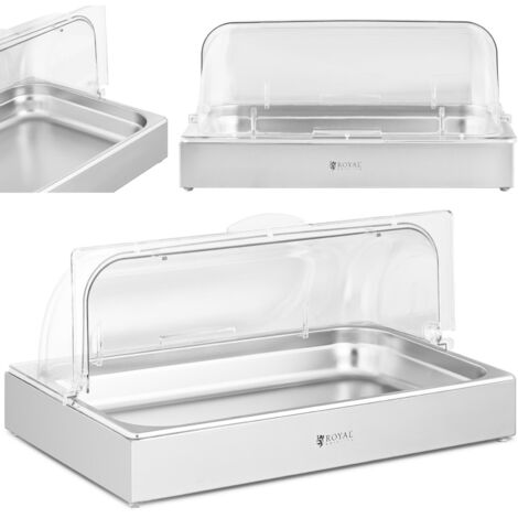 Présentoir buffet petit-déjeuner avec couvercle à enroulement GN 1/1 8,5 l (1/5)