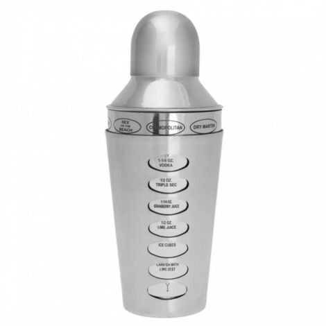 Shaker de barman avec recettes 600 ml Kinghoff KH-1393