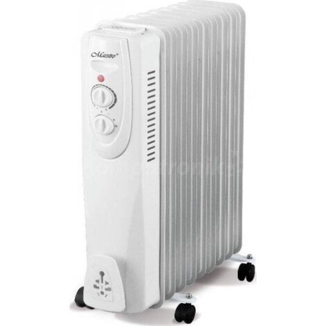 Radiateur à huile Maestro 11 ailettes, 2500 W