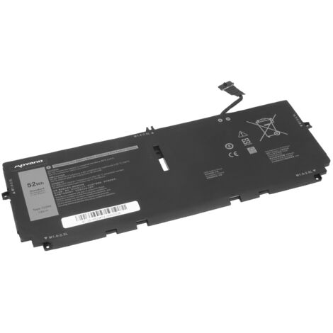 Batterie 722KK pour Dell XPS 13 9300 9310 9380 - 7,6 V
