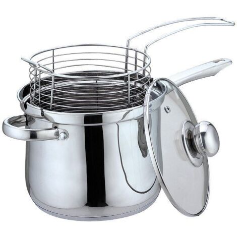 Casserole + tamis POUR friture kinghoff KH-4581
