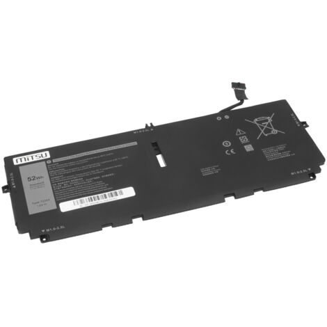 Batterie 722KK pour Dell XPS 13 9300 9310 9380 - 7,6 V (1/4)