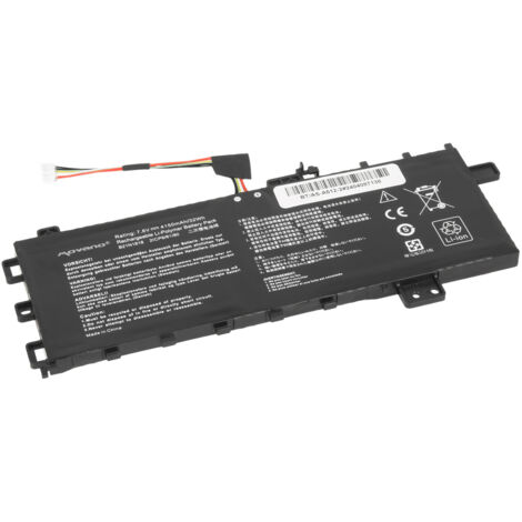 Batterie B21N1818 pour Asus Vivobook 15 A512 R512 X512