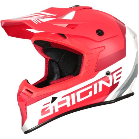 Casque Origine Hero MX rouge-blanc mat XL (1/5)
