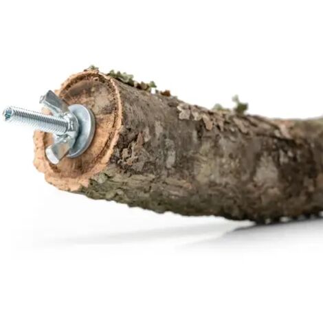 Perchoir en liège naturel BioPoles pour perroquets (1/2)