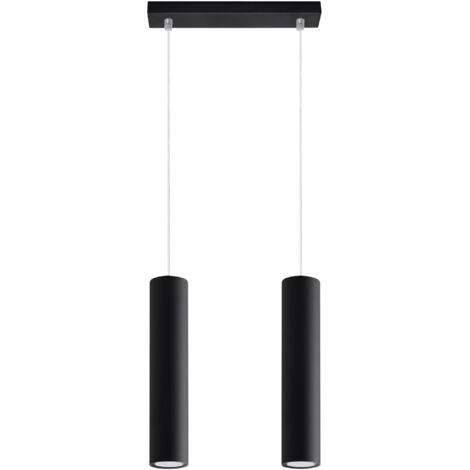 Lagos 2 lampe suspendue noire (1/5)
