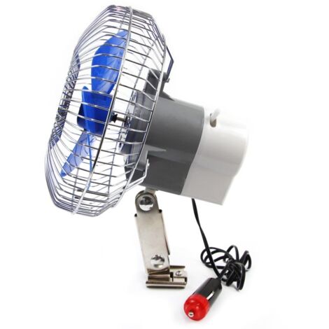 Ventilateur de voiture rotatif à fixation par vis ou clips 12V cfan-15 amio-01104 (1/2)