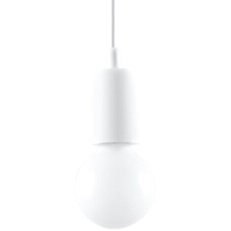Lampe suspendue blanche Diego 1 (1/5)