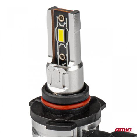 Ampoules LED pour voiture série H-mini HB3 9005/HIR1 9011/H10 6500K Canbus amio-03334 (1/5)
