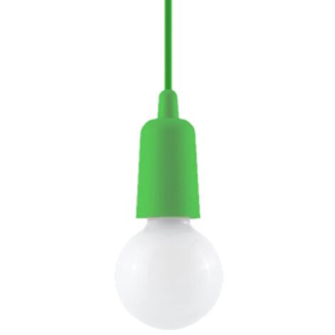 Lampe suspendue verte Diego 1 (1/5)