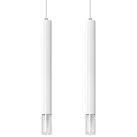Lampe suspendue blanche Vizier 2 (1/5)