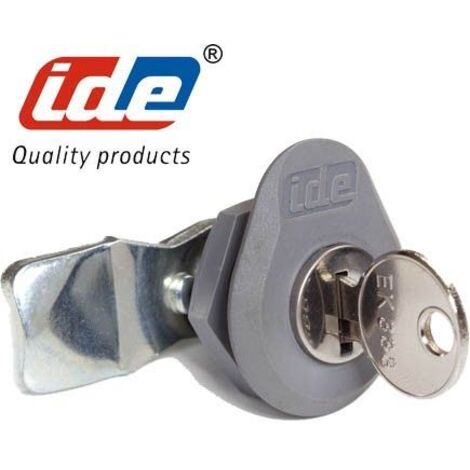 Serrure rotative avec clé à quart de tour 48456 (1/5)