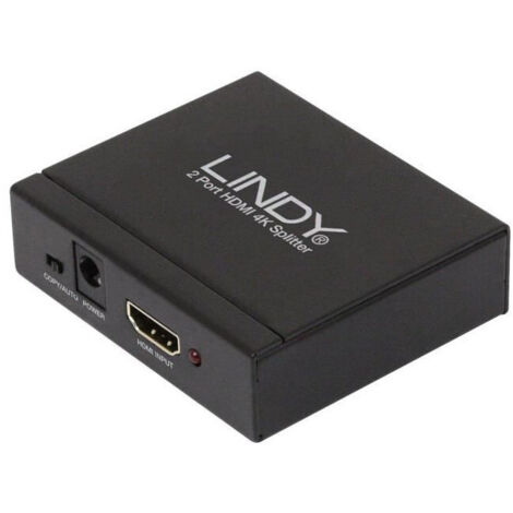 LINDY Splitter HDMI 4K - 2 ports - 2160p30 3D (1/2)
