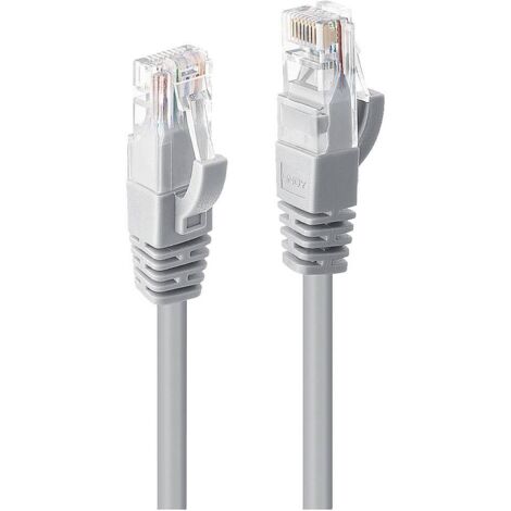 Câble réseau Lindy 48008 Gris 15 m Cat6 U/UTP (UTP) (1/4)