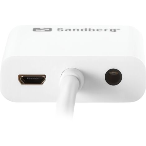 Convertisseur HDMI vers VGA + audio Sandberg 508-77 (1/2)
