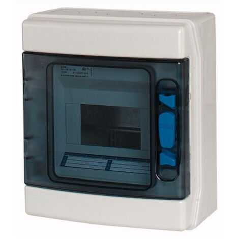 Tableau de distribution modulaire 1x6, montage en surface, résistance aux UV IP65 IKA-1/6-ST-UV 174188 (1/3)