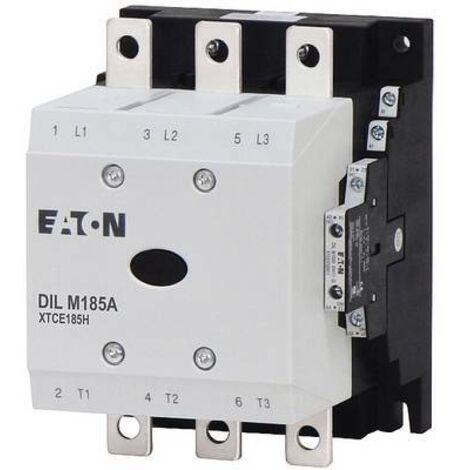 Contacteur de puissance 185 A triphasé 190-240 V CA/CC 2NO 2NC DILM185A/22(RAC240) 139537 (1/2)
