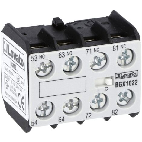 Contacts auxiliaires 2NO+2NC pour contacteurs 11BG..., montage frontal 11BGX1022 (1/5)