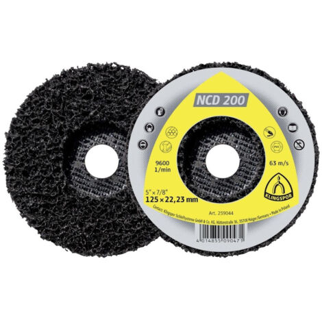 Roue de nettoyage K. 125 NCD 200 . (1/2)