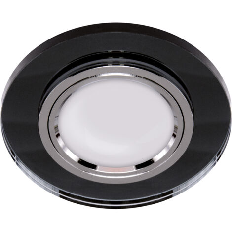 Bague décorative noire 35W GU10/MR16 IP20 selena Ideus 03599 (1/2)