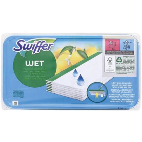 Lingettes Humides Parfum Citron Lot De 10 Lingettes Humides Parfum Citron Lot De 10 - Swiffer