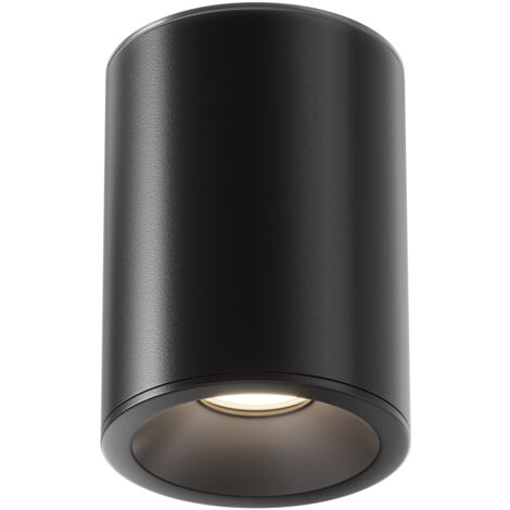 Maytoni Zoom Spot encastrable extérieur rond de 11,5 cm, noir, IP65, 1 x GU10 (1/3)
