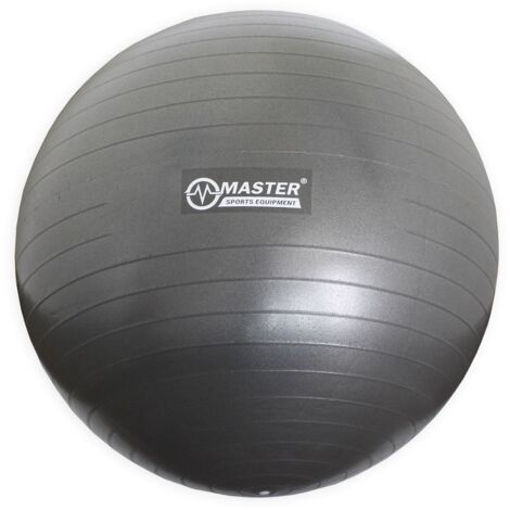 Ballon de gymnastique Master Super Ball gris de 65 cm