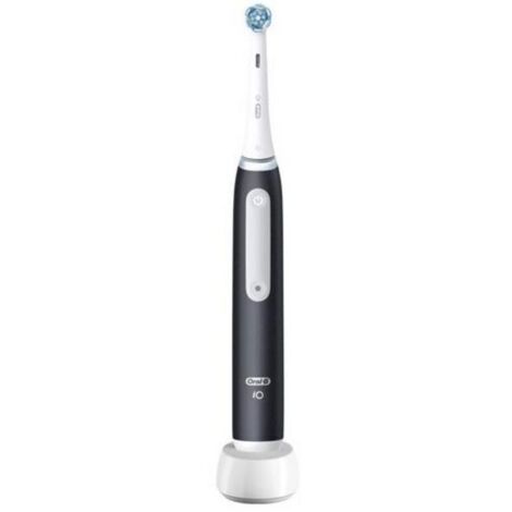 Oral-B Série iO3 Brosse à dents électrique Rechargeable Pour adultes Noir mat 1 tête de brosse incluse 3 modes de brossage (1/5)