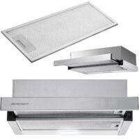 Hotte de cuisine télescopique 50 cm Inox BT-233