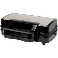 Appareil à sandwich, grill, toast et gaufres XXL 3 en 1 900 W - W-67530