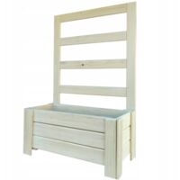 GRAND JARDIN EN BOIS PERGOLA 100x38x38