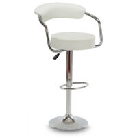 Tabouret réglable blanc Vigo