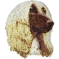 Lévrier afghan - Patch en forme de chien, patch brodé, décoration de sac à dos unique par Art-Dog