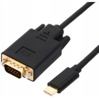 Câble USB C vers VGA Adaptateur de transition MacBook 1,8 M
