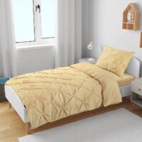Parure de lit KA Pintuck Pinch, couette 135x200 cm, oreiller 80x80cm