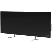 Chauffage électrique intelligent AENO GH2S Premium Eco 700 W, application et boutons, noir