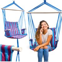 Hamac, chaise suspendue, chaise de jardin brésilienne, fauteuil de tourisme, barre d'écartement robuste