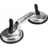 Ventouse en aluminium et verre, double, 120 mm