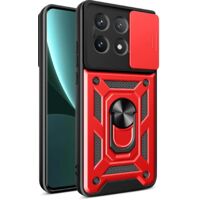 Coque CamShield Pro pour POCO X6 Pro 5G Rouge