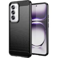 Coque Karbon pour Oppo Reno 12 5G noire
