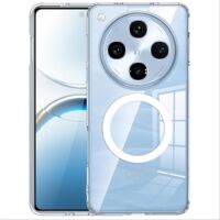 Coque Clear Mag Cover pour Oppo Find X8 Pro, transparente