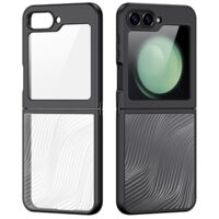 Coque Dux Ducis Aimo pour Samsung Galaxy Z Flip 6 / Z Flip 7 FE Noir