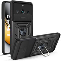 Coque Camshield Pro pour Realme 11 Pro 5G / 11 Pro+ 5G, noire