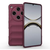 Coque Magic Shield Armor pour Oppo Find X8 Pro Bordeaux